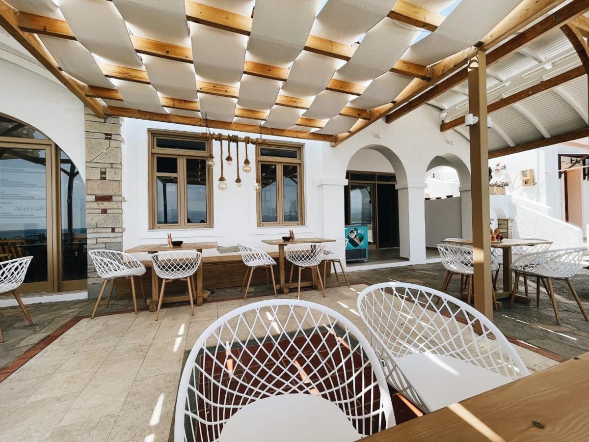 Nereides Seaside Apartments Marathokampos Ngoại thất bức ảnh