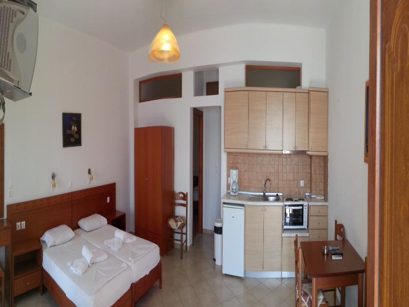 Nereides Seaside Apartments Marathokampos Ngoại thất bức ảnh