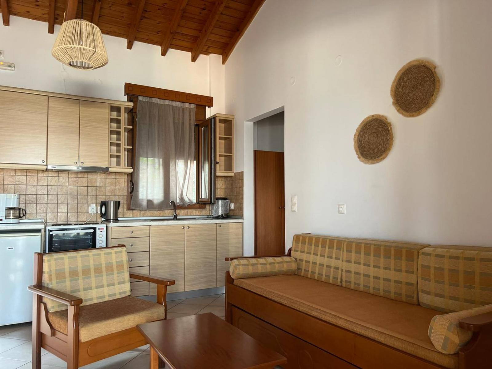 Nereides Seaside Apartments Marathokampos Ngoại thất bức ảnh