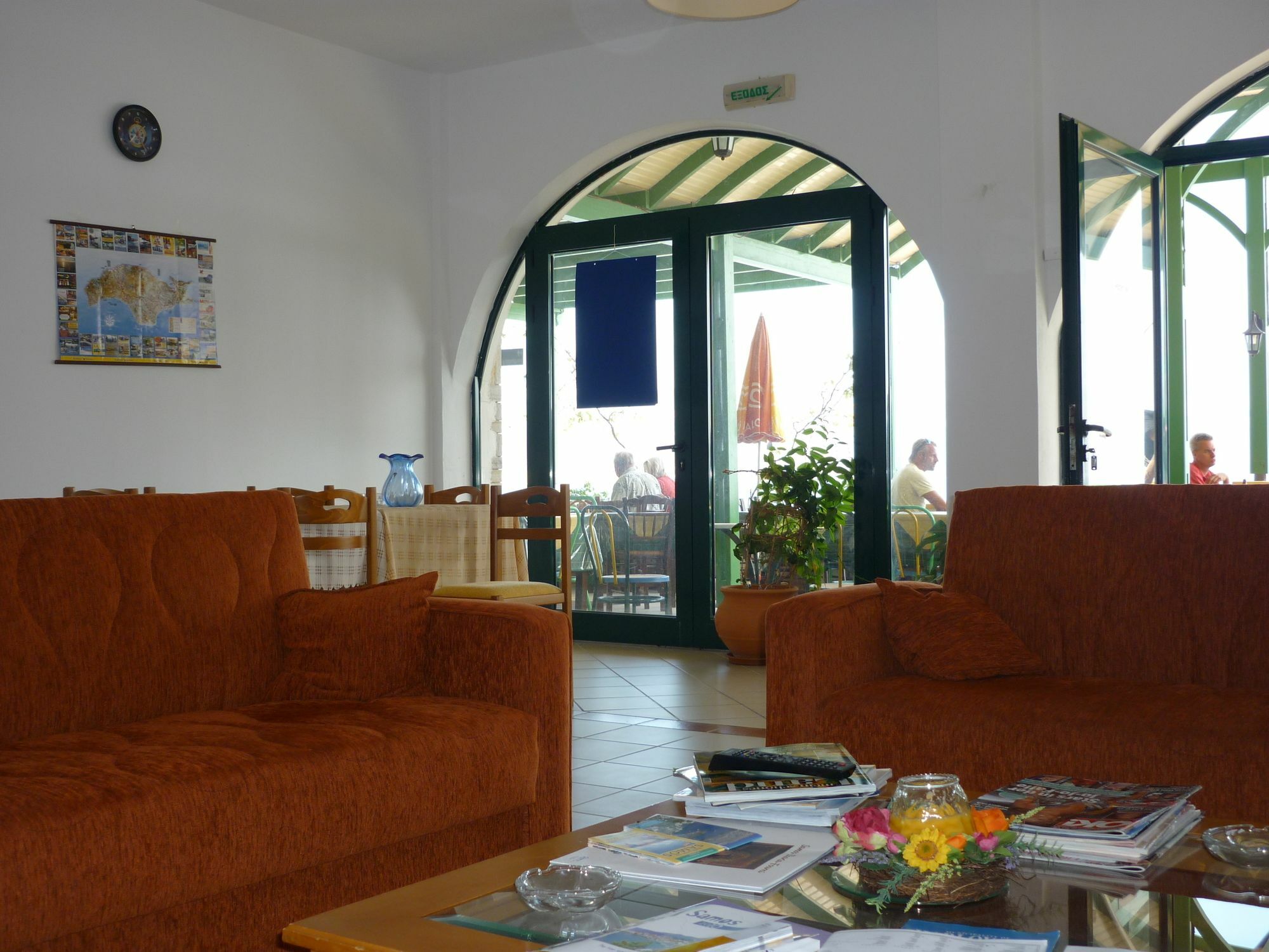 Nereides Seaside Apartments Marathokampos Ngoại thất bức ảnh